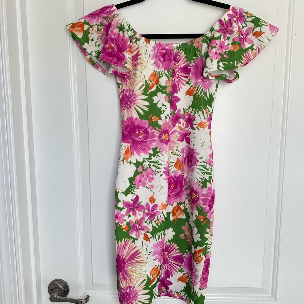 Fashion Nova Floral Mini Dress - Picture 4 of 4